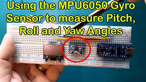 Gyro Position Sensors MPU6050 With Arduino How To Access Pitch