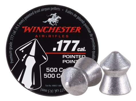 Winchester 177 Cal Pellets Pointed 85 Grains 500ct Pyramyd Air