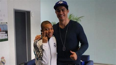 The thing is that when mbappe plays when ronaldo and messi were 19, you could not tell from their play. 14-year-old Mbappe idolised Ronaldo - BeSoccer