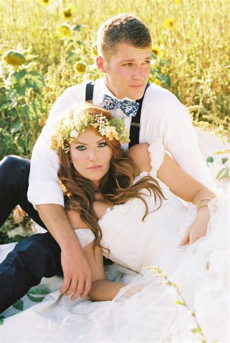 According to audrey roloff, her daughter ember is very excited about being the flower girl. Jeremy and Audrey #wedding #vintage #bride #floral # ...