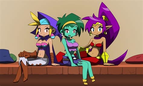 Shantae And Friends Half Genie Hero By Dezmin Mikal On Deviantart