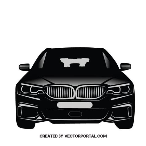 Bmw Car Silhouette Vector