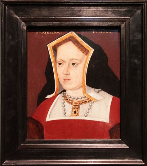 He also gave her a thousand pounds it was both a gift of love and compensation for enduring years of frustration while henry tried to put an end to his marriage to catherine of aragon. Catherine of Aragon, British School, about 1555 | Anne ...