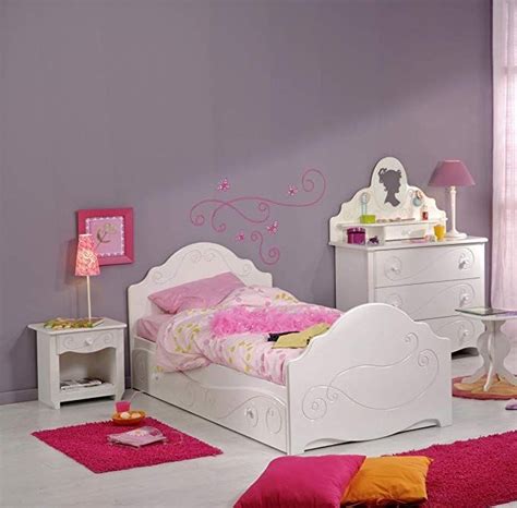Parisot Kinder- und Jugendzimmer 6-tlg. "Alice 2" Weiß mit ...