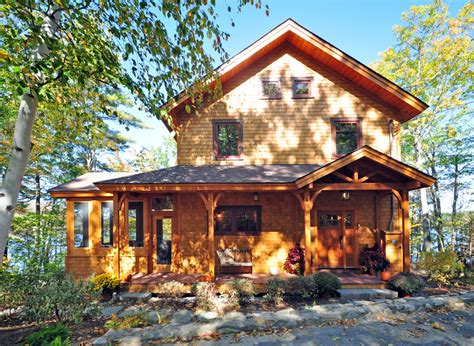 So put our experience and expertise to good use. Merrymeeting Lake, NH - Private Timber Frame Residence ...