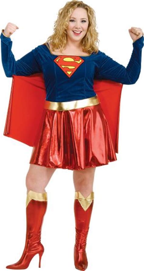 Adult Classic Supergirl Costume Plus Size Party City