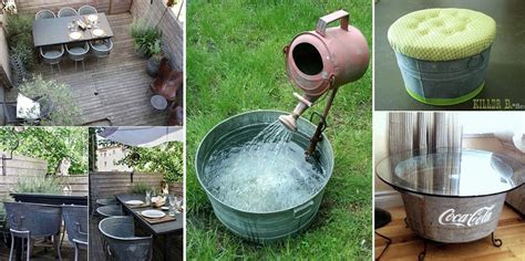 If the tub is salvageable we have contacts. 20 Creative Ways to Repurpose Galvanized Buckets and Tubs ...