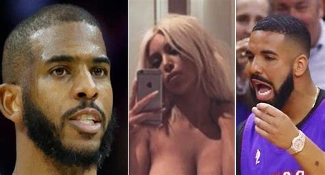 Drakes Hint About Chris Paul Kim Kardashian Affair Photos Game 7