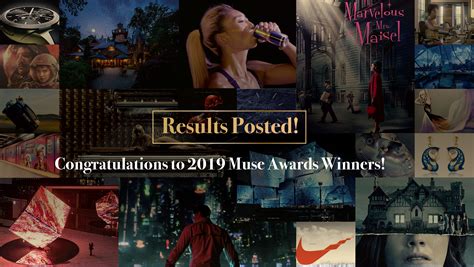 muse awards announced winners for 2019 muse creative awards