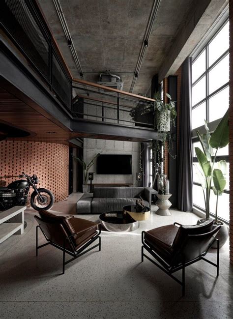 Revamp Your Space With Industrial Interior Design And Lush Plants