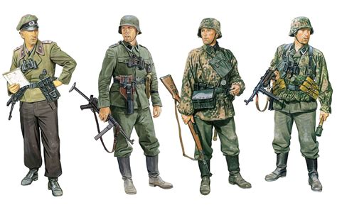 German Fighting Elite In The East Military Military Illustration