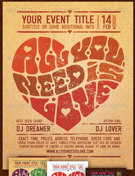 Best Valentines Day Party Flyer | 56pixels.com