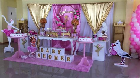 Existen muchas ideas entretenidas para sorprender a los festejados, especialmente en la decoración del baby shower y en las originales ideas para la comida. DECORACION DE BABY SHOWER- BAILARINA DE BALLETH - YouTube