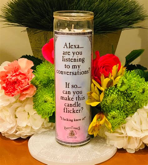 Alexa Are You Listening Candle Etsy