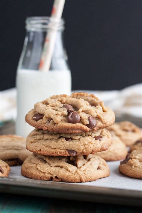 Brown Butter Peanut Butter Chocolate Chip Cookies | Recipe ...