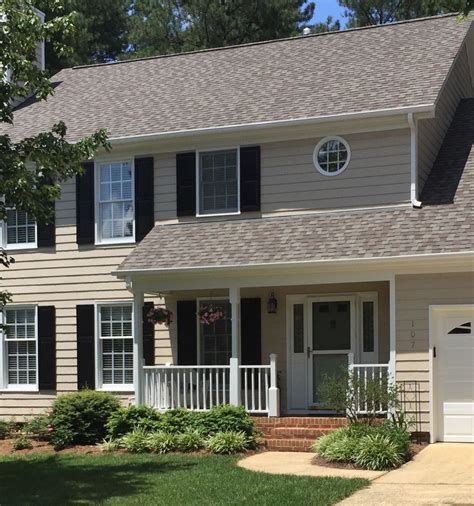 Diyhomedesignideas.com has been visited by 10k+ users in the past month Siding - Sherwin Williams Pavilion Beige (7512) Trim - SW ...