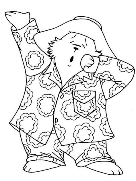 Holding and umbrella paddington bear coloring page. Paddington Bear coloring pages. Free Printable Paddington ...