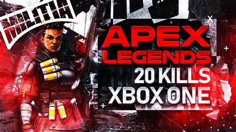 20 Kills Apex Legends Xbox One X Gameplay My New Kill Record Youtube