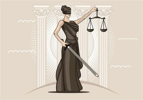 Lady Of Justice Vector Lady Justice Law And Justice Women Lawyer