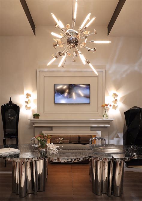 Check out two solutions below. Top 10 Chandeliers for Your Living Room Decor