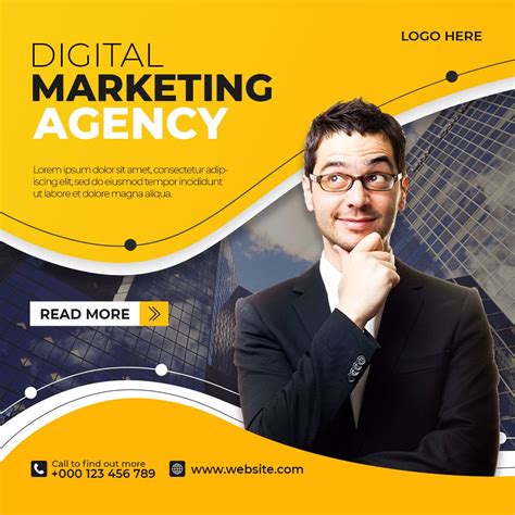 Digital Marketing Flyer Template Free 14 Professional Design