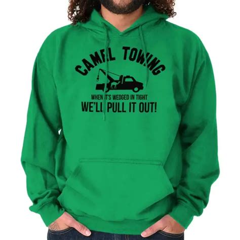 Camel Towing Wedged In Tight Camel Toe T Adult Long Sleeve Hoodie Sweatshirt 2699 Picclick