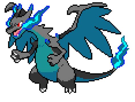 Charizard Y Pixel Art Pokemon Mega Clipart Full Size Clipart Images