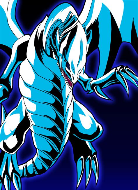 Blue Eyes White Dragon By Chase Th On Deviantart