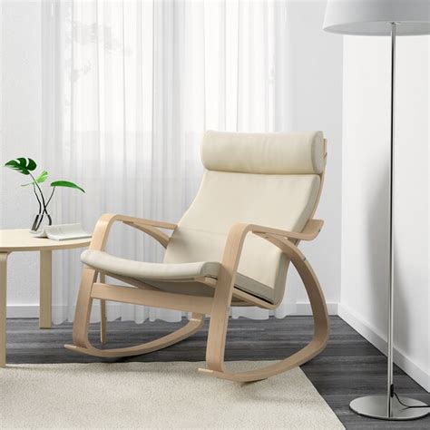 Ratings, based on 1 reviews. POÄNG Rocking chair - birch veneer, Robust Glose off-white ...