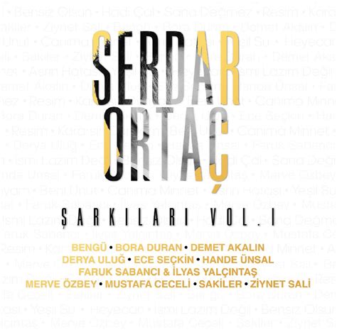 Çeşitli Sanatçılar Serdar Ortaç Şarkıları Vol 1 Cd Opus3a