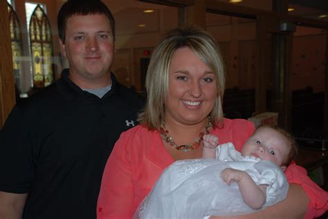 Baby Oaklee And Her Wonderful Godparentsadam And Stephanie Severson