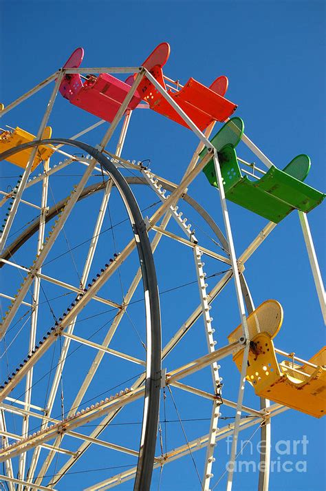 Santa Cruz Ferris Wheel 3 Photograph By Debra Thompson Pixels