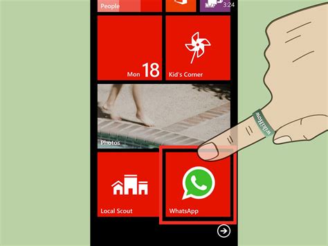 (it's represented by the speech bubble icon in the lower right corner of the screen.) How to Add Apps to the Start Screen in a Windows Phone: 5 ...
