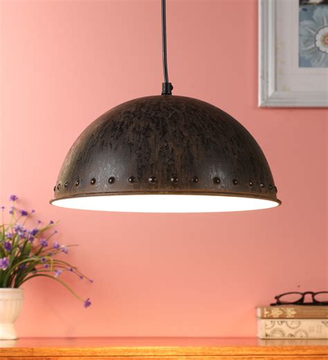 Buy Brown Metal Single Hanging Lights By Living Ideas At 15 Off By