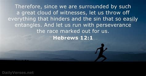 September 9 2019 Bible Verse Of The Day Hebrews 121 Dailyverses