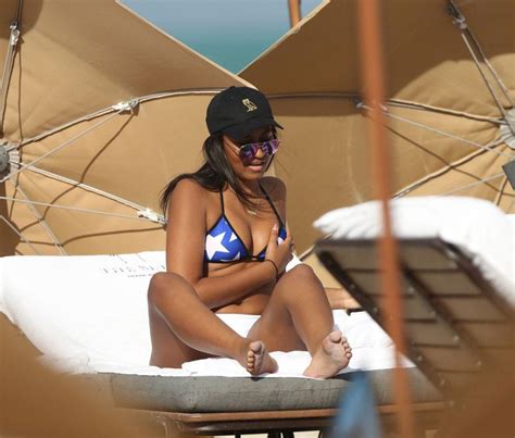 Sasha Obama Shows Off Her Curves In A Skimpy Bikini In Miami