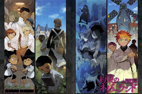 Anime The Promised Neverland 4k Ultra Hd Fondo De Pantalla By Kisalofi