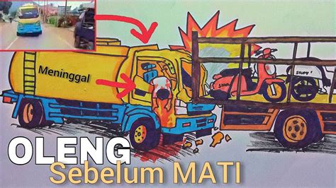 Mobil truk di atas terbilang mobil truk lama di lihat dari desain ang kuno di bandingkan dengan truk jaman kini gan. Sketsa Mobil Oleng