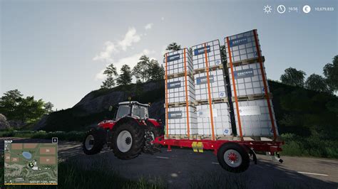 Autoload Pack With 3 Tiers Of Pallet V20 Trailer Farming Simulator