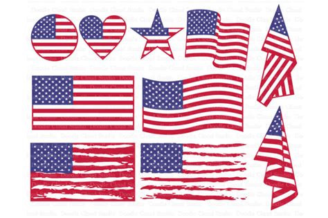 Free American flag SVG, Distressed USA Flag SVG. Crafter File - Free