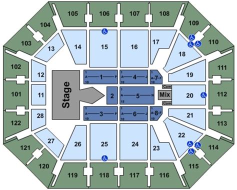 mohegan sun arena tickets in uncasville connecticut mohegan sun arena seating charts events