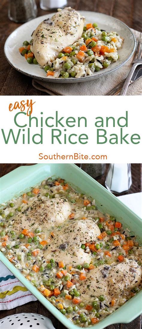 Bake for 15 minutes, turn chicken and bake 15 minutes more. Chicken and Wild Rice Bake | Recipe | Chicken, wild rice ...