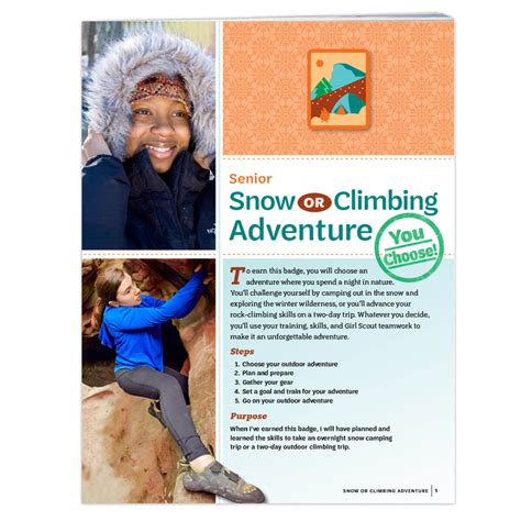 Girl Scouts Of Greater Chicago And Northwest Indiana Snow Or Climbing