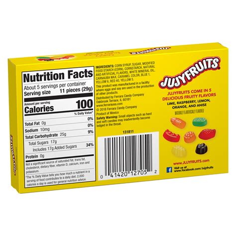 Jujyfruits Chewy Fruity Candy 5oz Snacks Fast Delivery By App Or Online