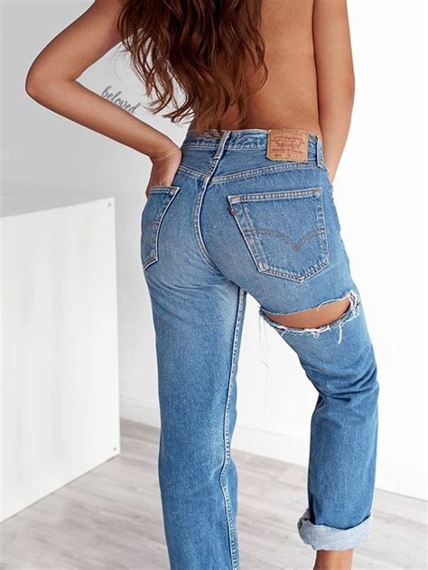 Jeans With Rip Under Bum For Sale Up To Off