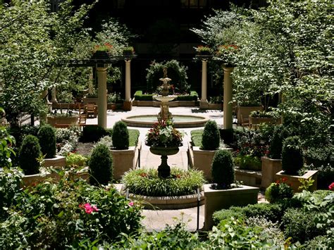 Courtyard Gardens Formal Courtyard Garden City Gardens Of Ny