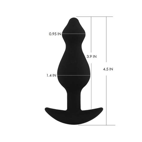 wearable silicone anal beads butt plug anal training sex toys for couples ebay