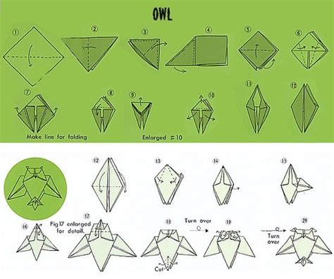 Origami Owl Folding Instructions Origami Instruction Origami Guide