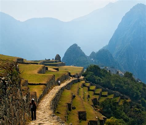 Machu picchu is the site of an ancient inca city, high in the andes of peru. Machu Picchu - World Heritage Site