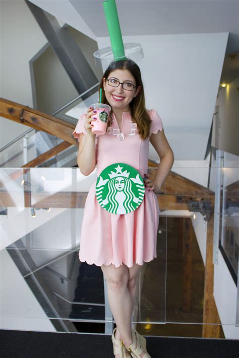 Diy Starbucks Pink Drink And Chanel From Scream Queens Costumes Karen